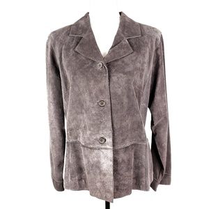 Brandon Thomas Suede Leather Jacket XL NWT